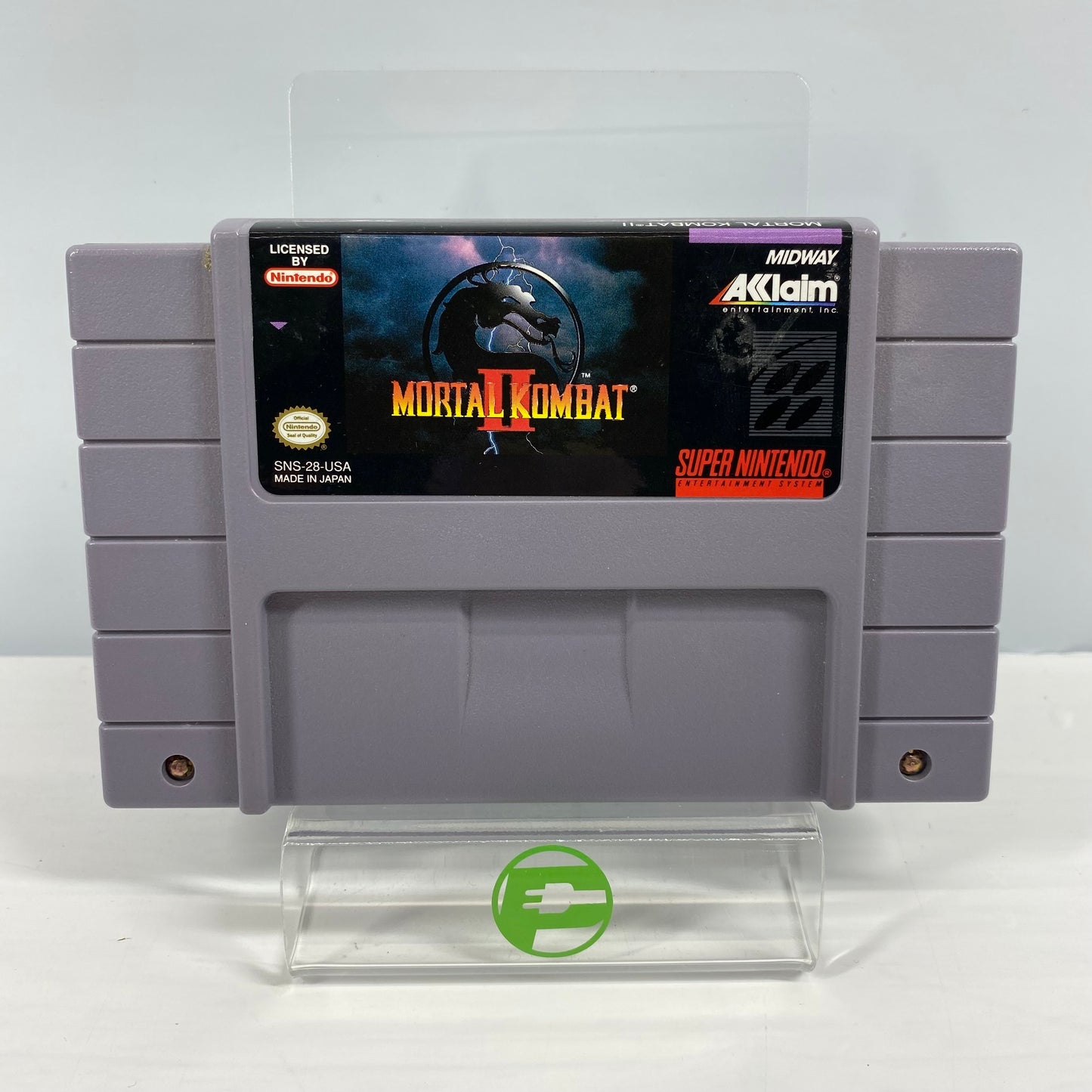 Mortal Kombat II (Super Nintendo SNES, 1993) Cartridge Only