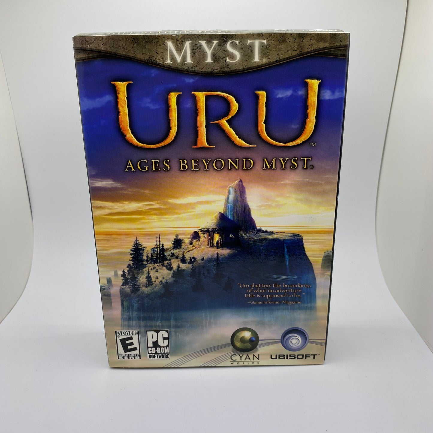 New Myst: Uru Ages Beyond Myst (Windows CD-ROM, 2003)