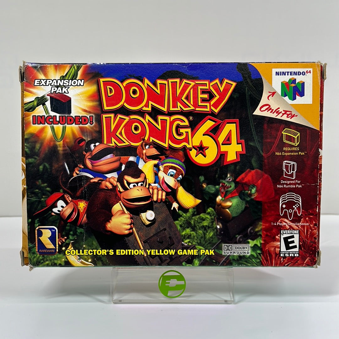 Donkey Kong 64 (Nintendo 64 N64, 1999) CIB