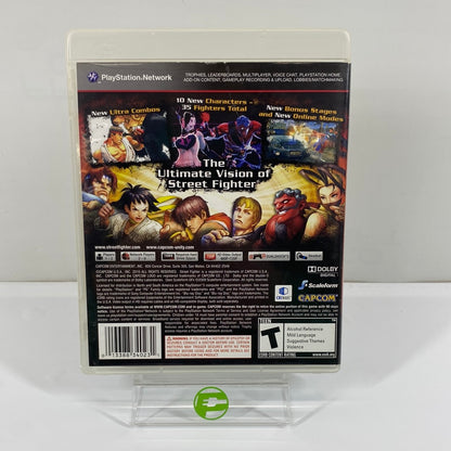 Super Street Fighter IV (Sony PlayStation 3 PS3) with Preorder Finger Puppets