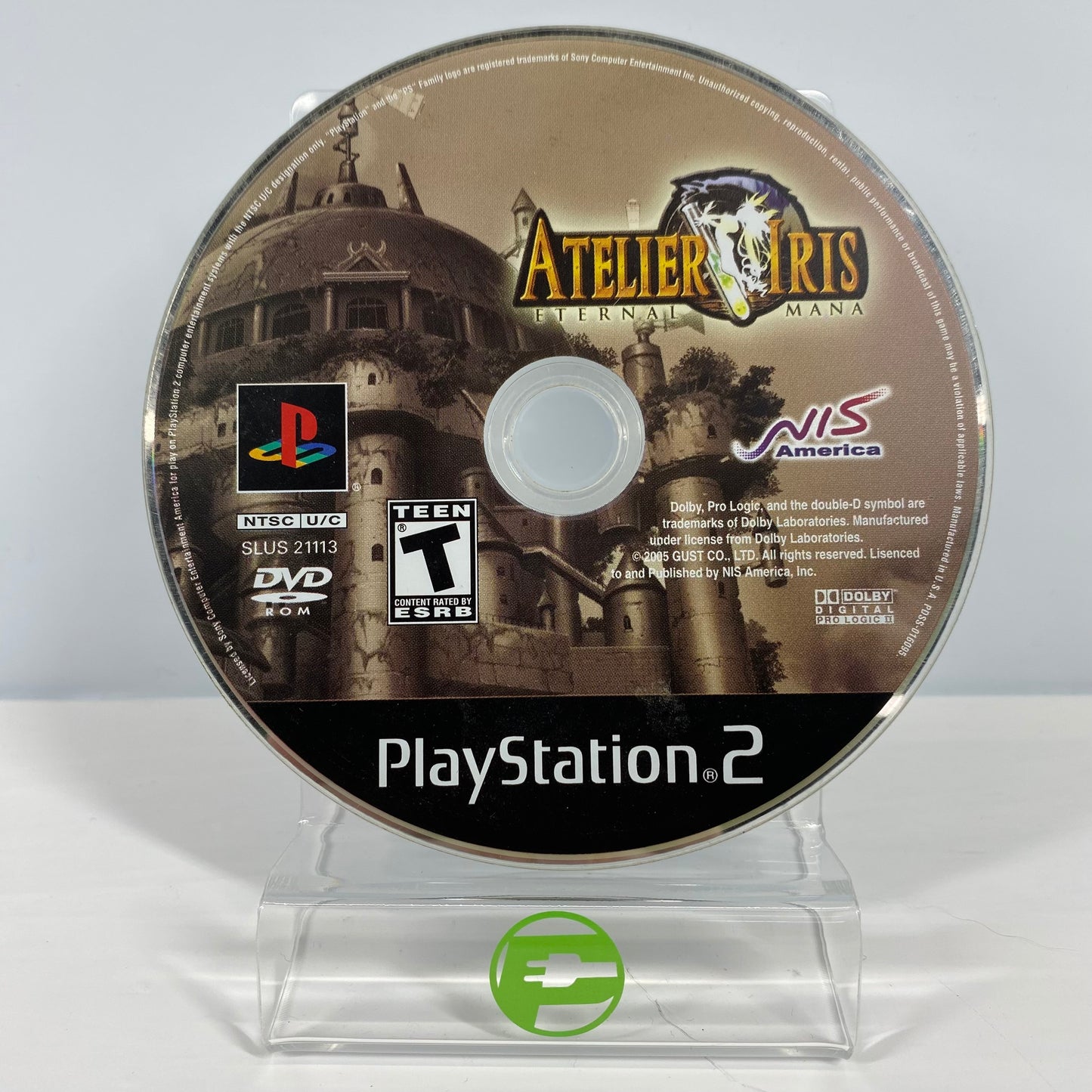 Atelier Iris Eternal Mana  (Sony PlayStation 2 PS2,  2005)  Disc Only