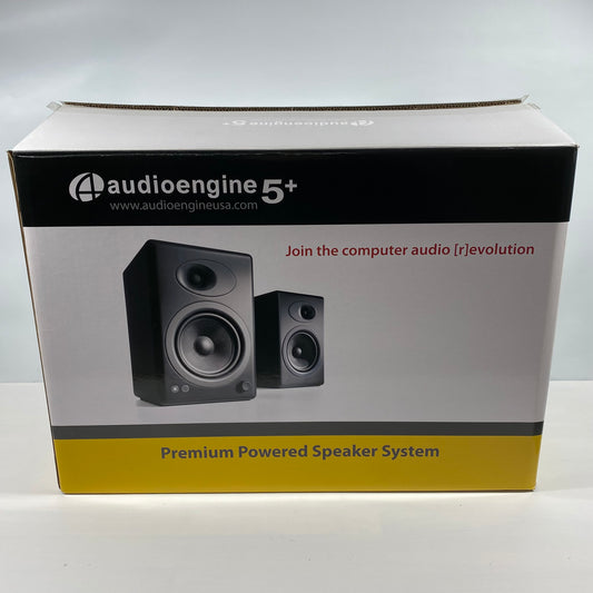 AudioEngine A5+B Powered Home Speaker System Black A5PLUSB