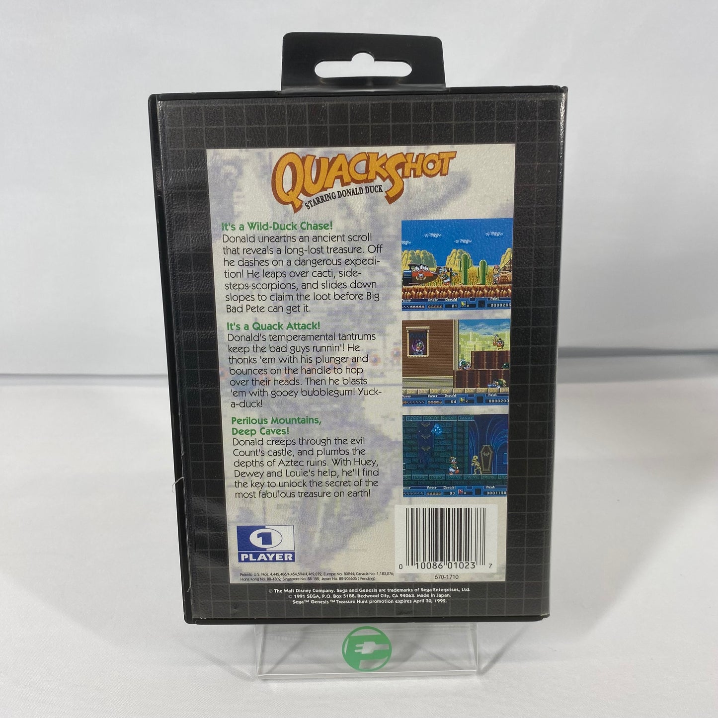 QuackShot Starring Donald Duck (Sega Genesis, 1991)