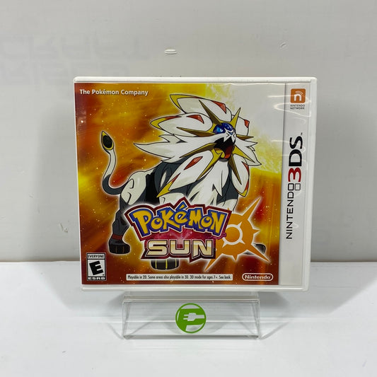 Pokemon Sun (Nintendo 3DS, 2016)