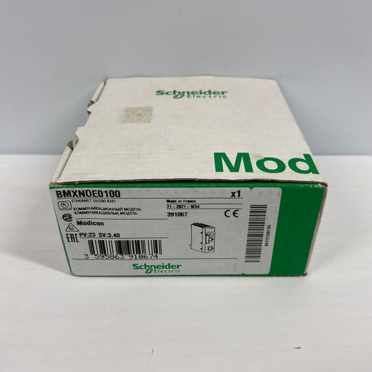 New Schneider Electric Modicon M340 Ethernet Module BMXNOE0100
