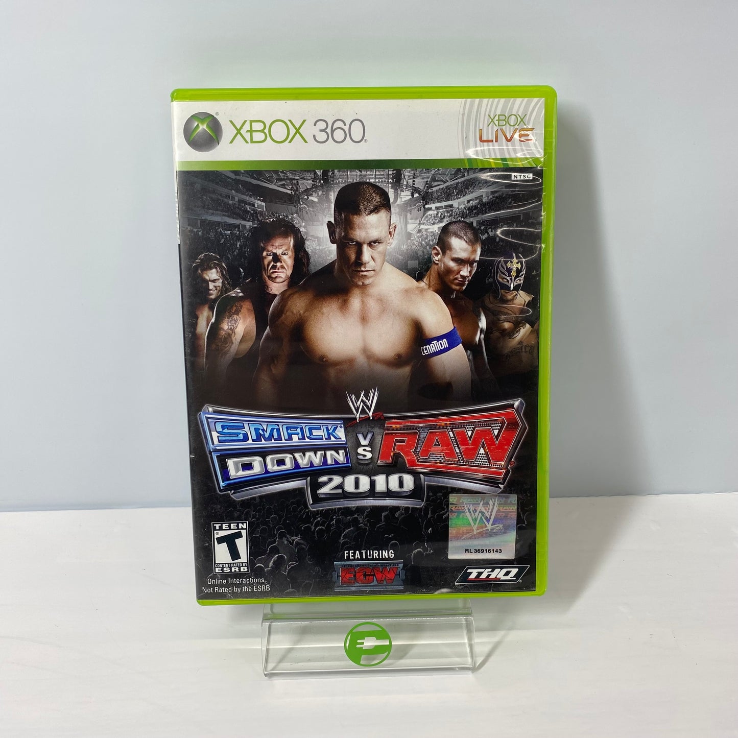 WWE Smackdown vs. Raw 2010 (Microsoft Xbox 360, 2009)