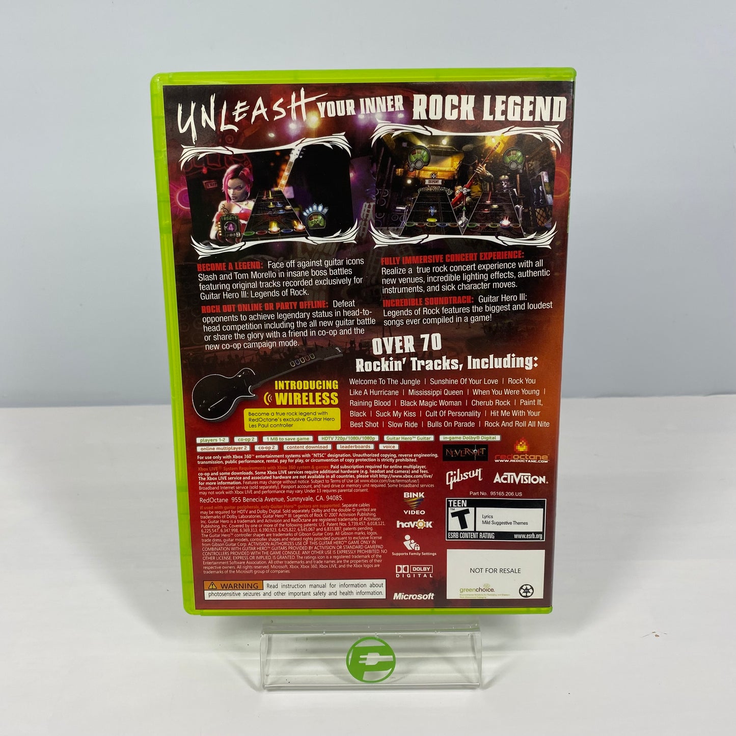 Guitar Hero III Legends of Rock [Not For Resale] (Microsoft Xbox 360)