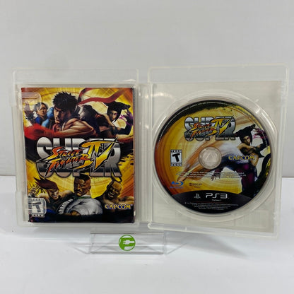 Super Street Fighter IV (Sony PlayStation 3 PS3) with Preorder Finger Puppets