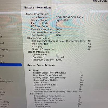 2024 Apple MacBook Air 15" M3 10C GPU 4.0GHz 16GB RAM 256GB SSD MC9D4LL/A