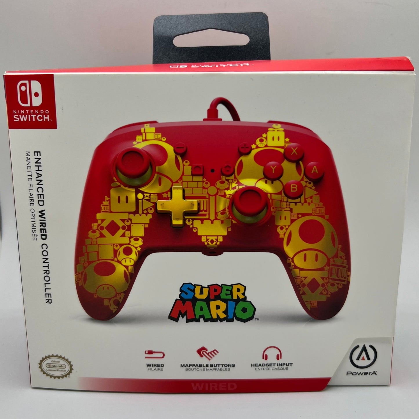 PowerA Enhanced Wired Controller Golden M