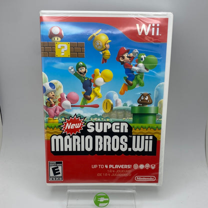 New Super Mario Bros. Wii (Nintendo Wii, 2009) Sealed