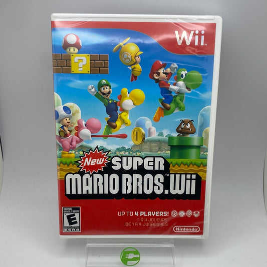 New Super Mario Bros. Wii (Nintendo Wii, 2009) Sealed