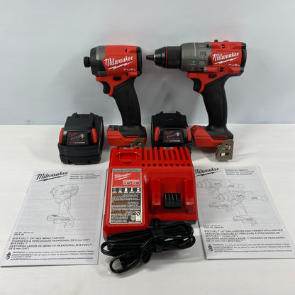 Milwaukee 3697-22 M18 18V 2-Tool Combo Kit