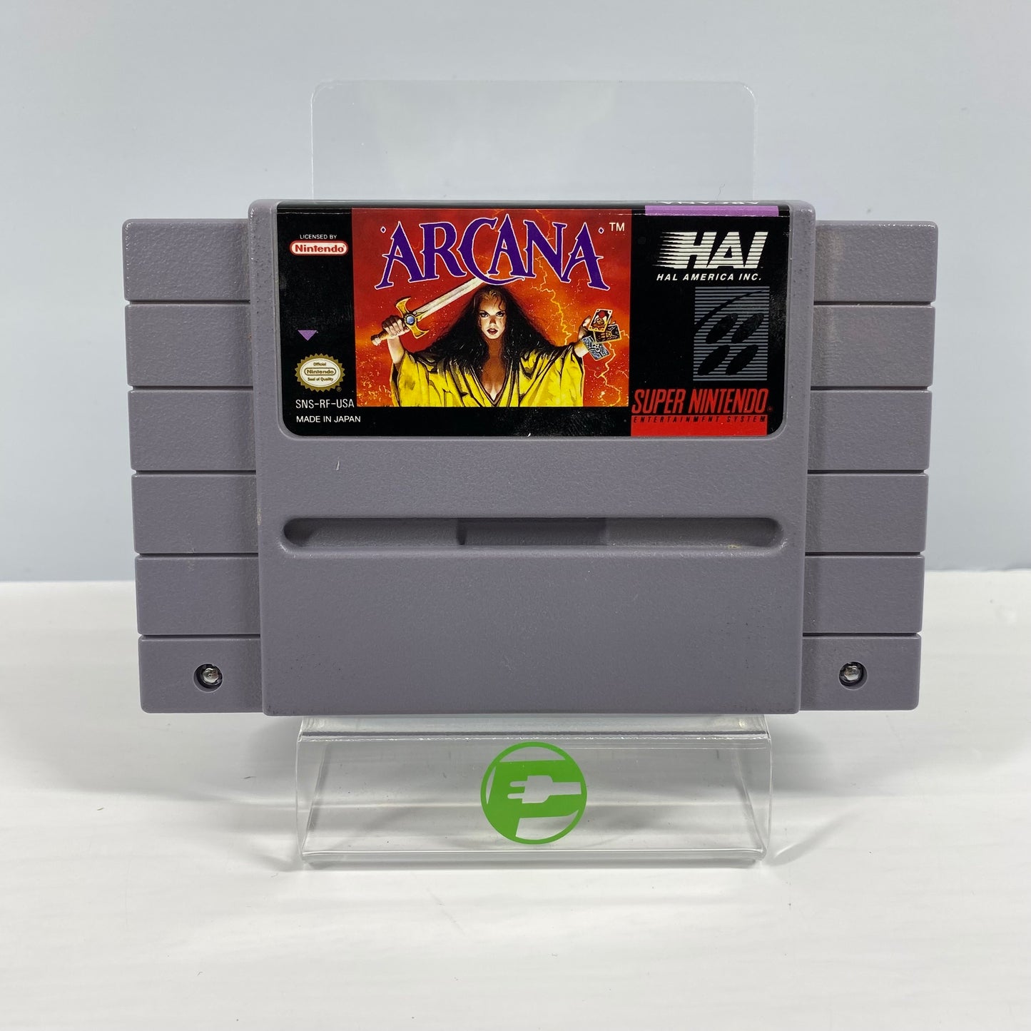 Arcana (Super Nintendo SNES, 1992) Cartridge Only