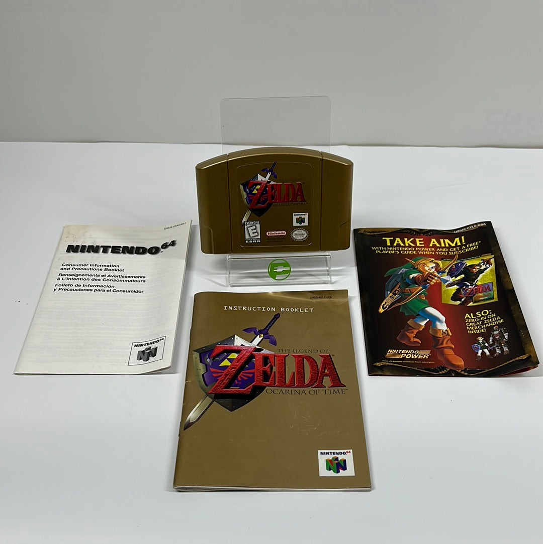 The Legend of Zelda: Ocarina of Time Collector's Edition (Nintendo 64 N64, 1998) CIB