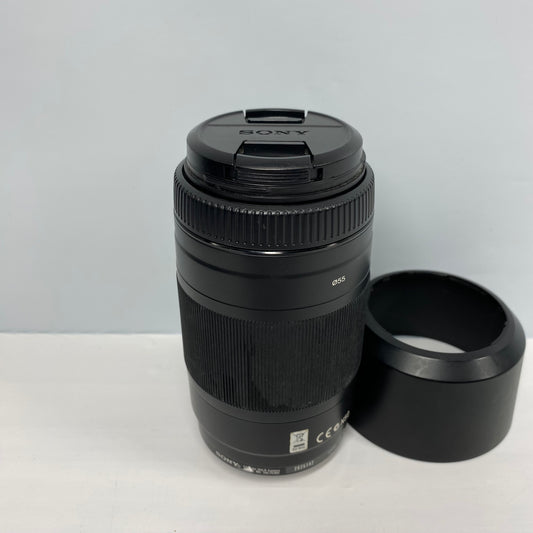 Sony A 75-300mm f/4.5-5.6 A-Mount Telephoto Zoom Lens SAL75300 with Hood