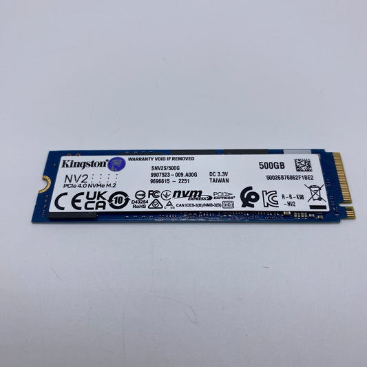 Kingston 2280mm NV2 500GB NVMe M.2 SSD SNV2S/500G Solid State Drive