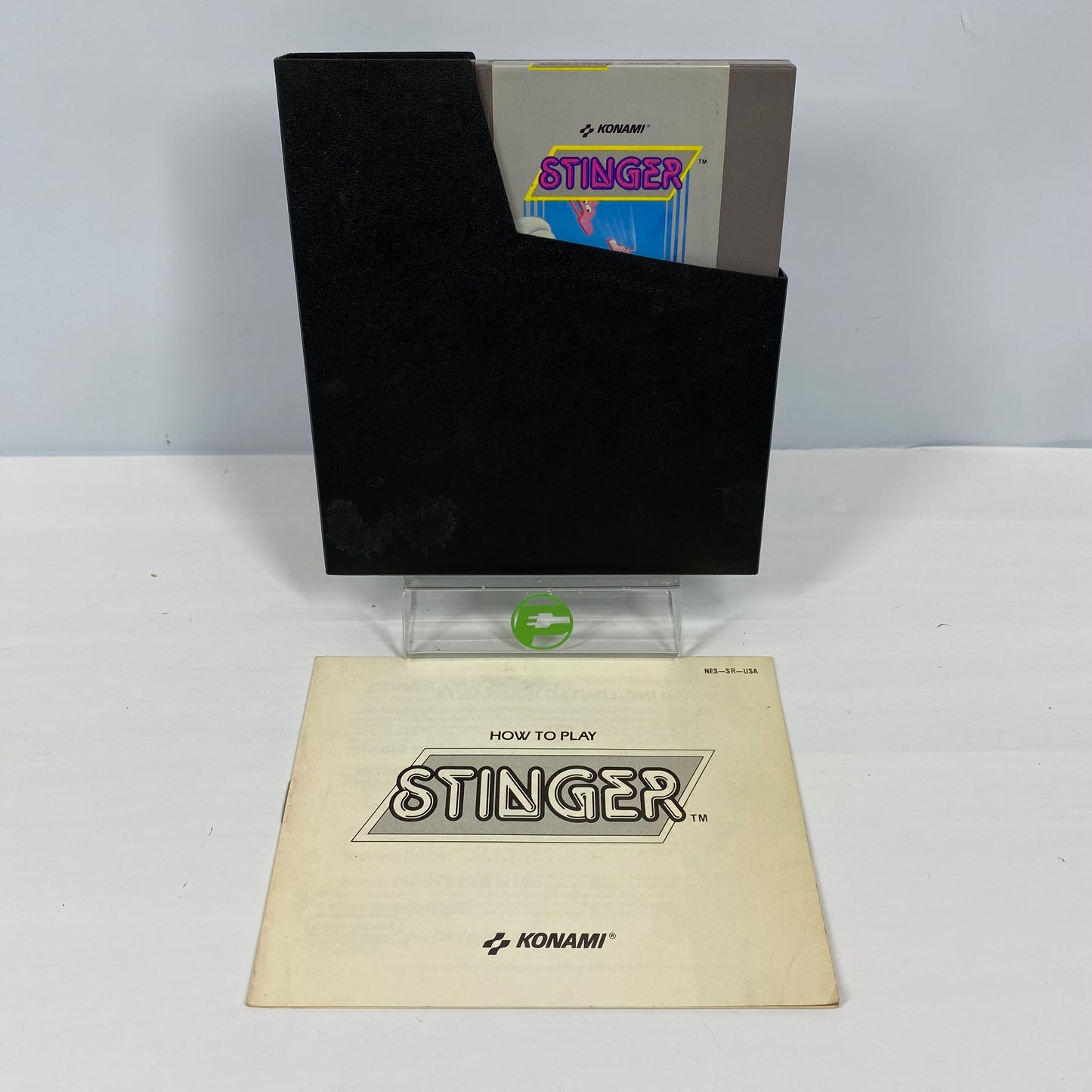 Stinger [5 Screw] (Nintendo NES, 1987) Cartridge with Manual