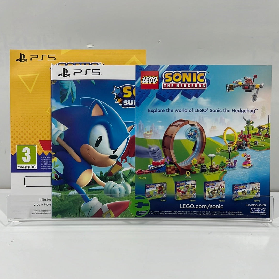 Sonic Superstars (Sony PlayStation 5 PS5, 2023) PAL With Code