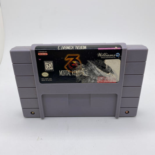 Mortal Kombat 3 (Super Nintendo SNES, 1995) Cartridge Only