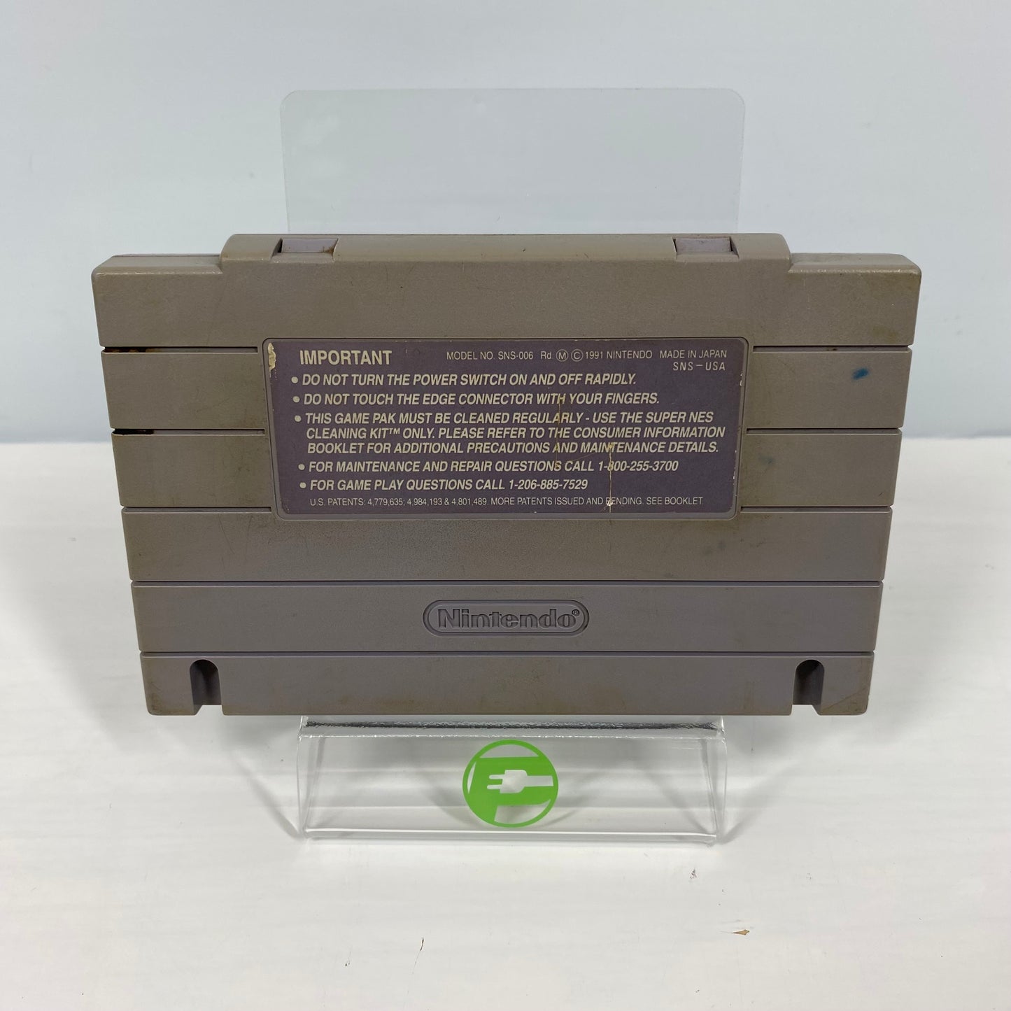 Super Mario World [First Print] (Super Nintendo SNES, 1991)