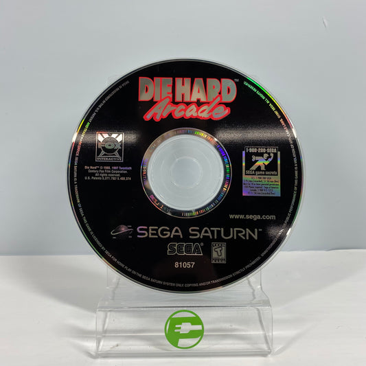 Die Hard Arcade (Sega Saturn, 1997) Disc Only