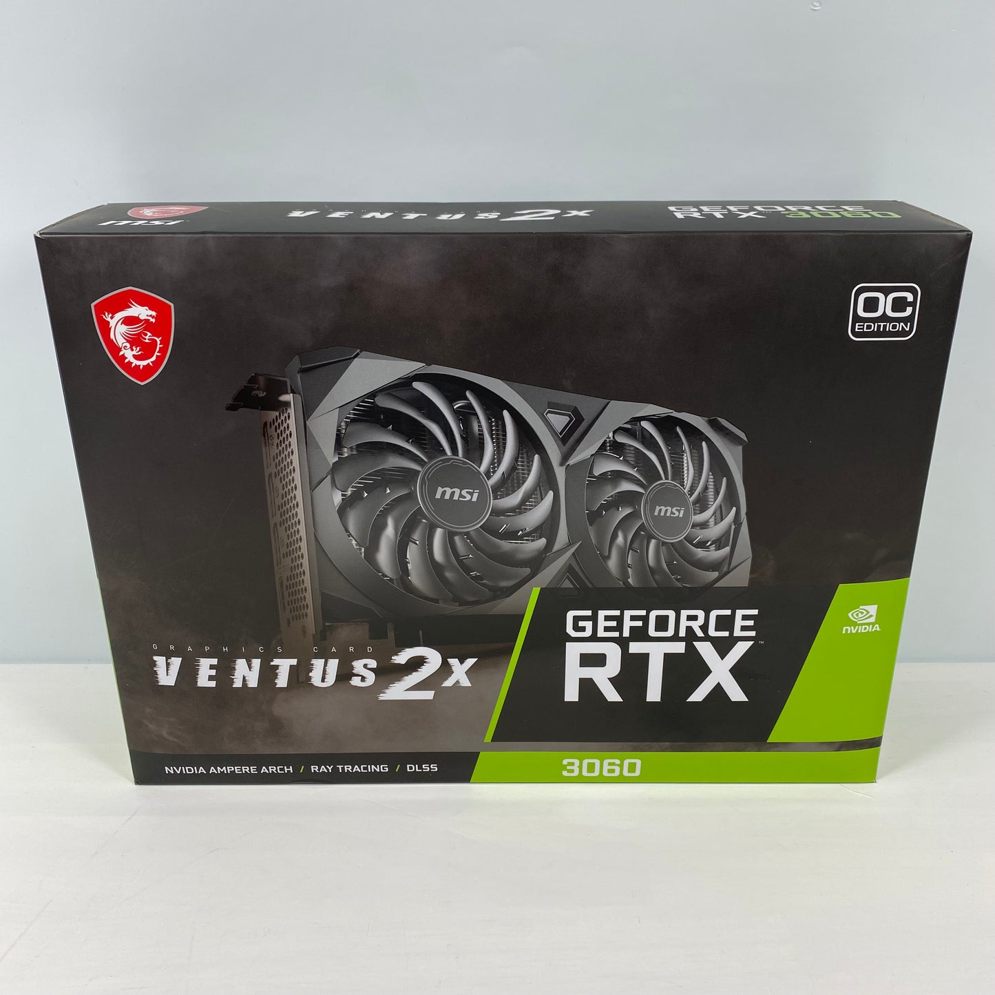 MSI GeForce RTX 3060 VENTUS 2X OC 12GB GDDR6 Graphics Card MS-V397 VER:1.0