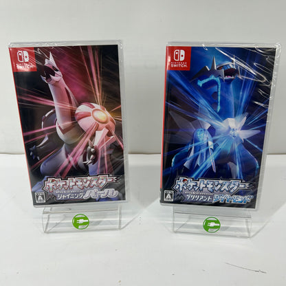 New Pokemon Diamond and Pearl Double Pack (Nintendo Switch, 2021) JP Version