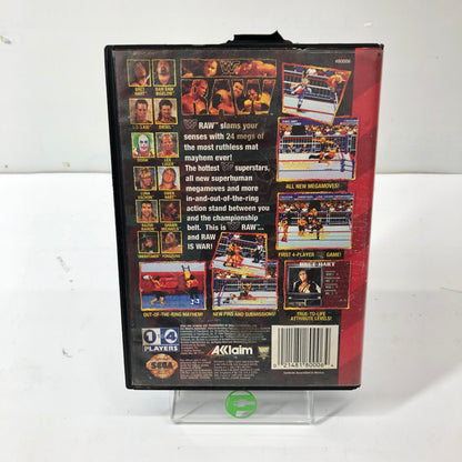 WWF Raw  (Sega Genesis,  1994)