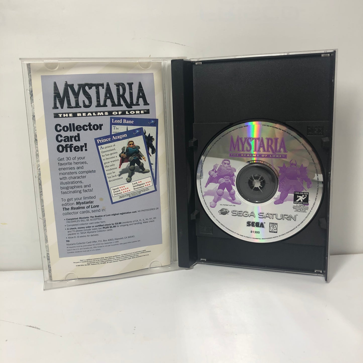 Mystaria The Realms of Lore  (Sega Saturn,  1995)