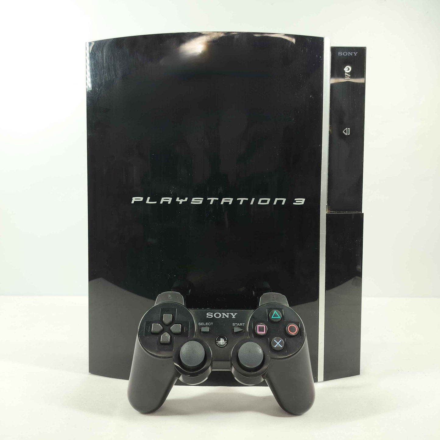 Sony PlayStation 3 Fat PS3 80GB Black Console Gaming System CECHL01