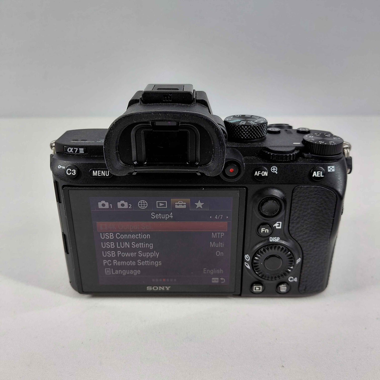 Sony Alpha 7 III 24.2MP Mirrorless Digital Camera 5174 Shutter Count