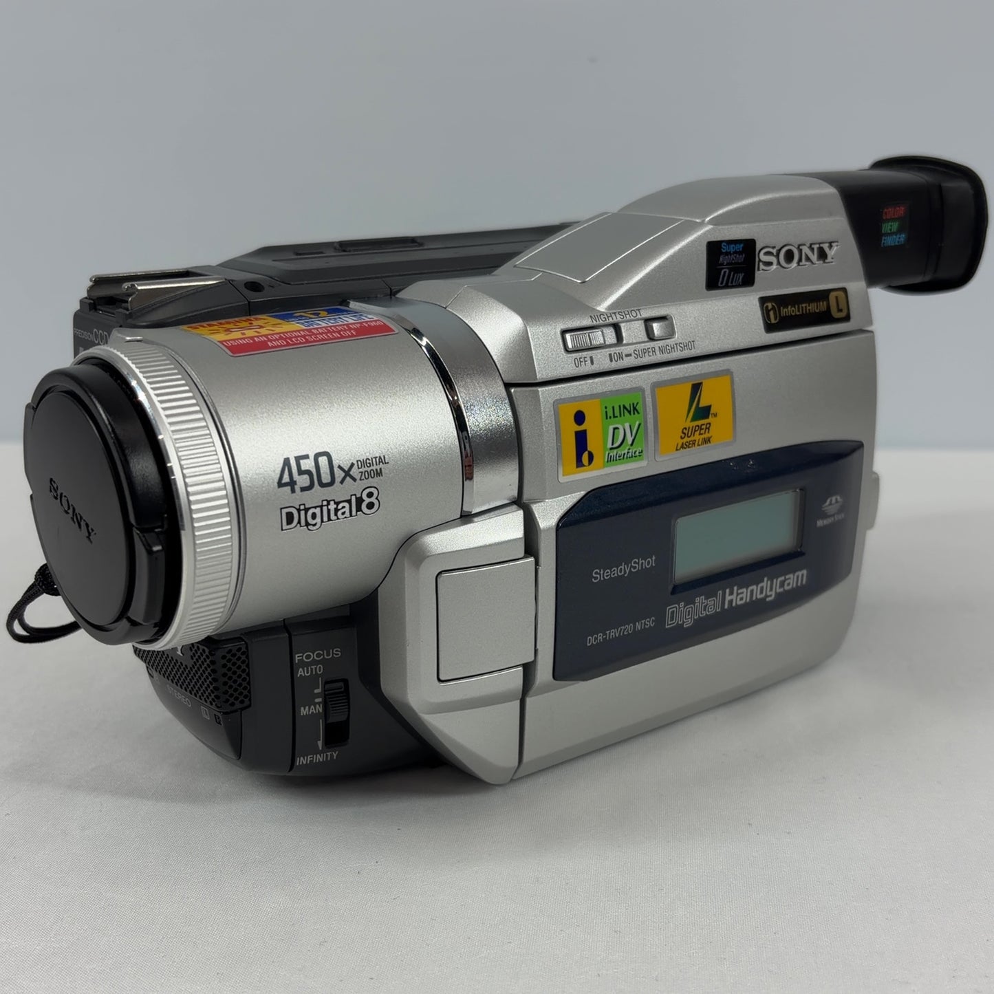 Sony Digital8 Handycam Camcorder DCR-TRV720 Nightshot Tested