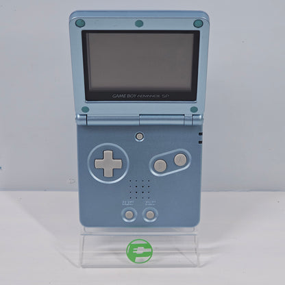 Nintendo Game Boy Advance SP Handheld Game Console Only AGS-001 Powder Blue