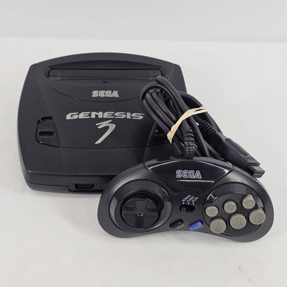 Sega Genesis 3 Video Game Console Black MK-1461