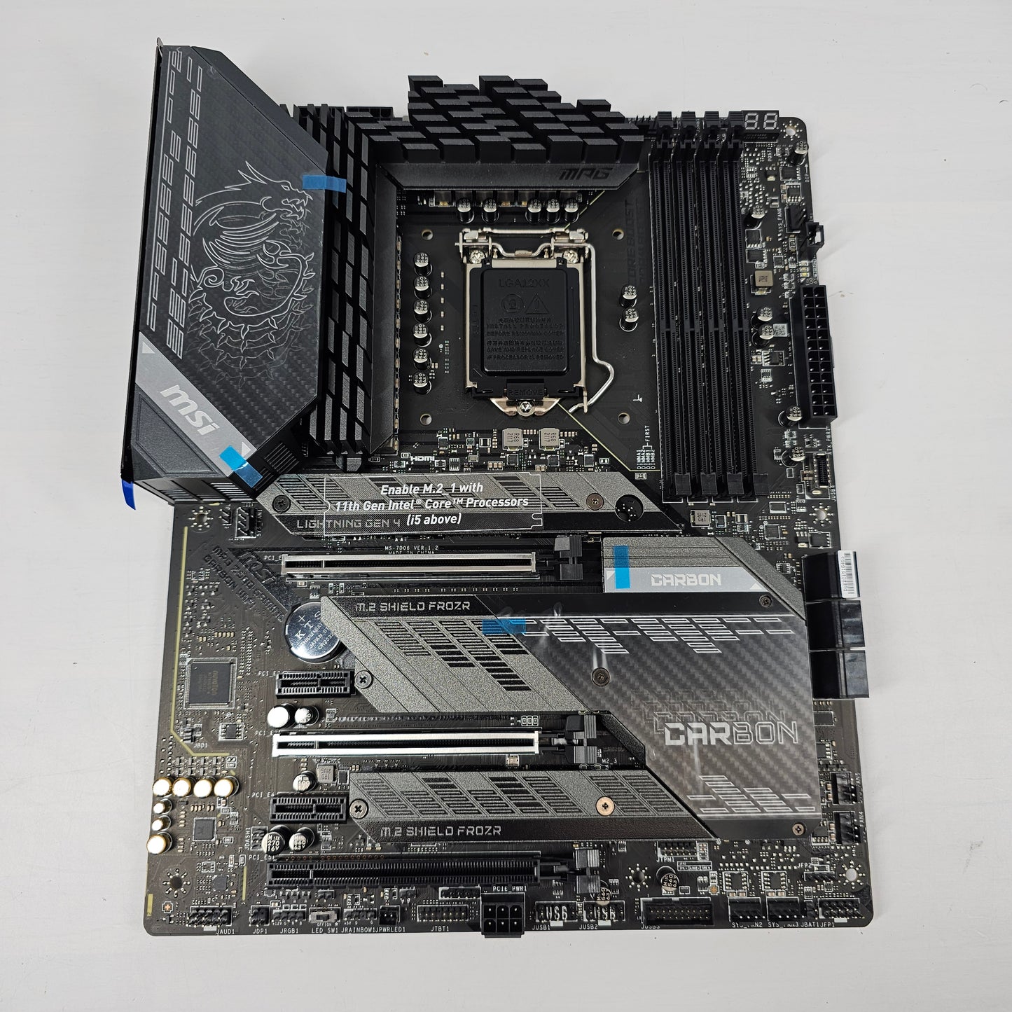 New MSi MPG Z590 Gaming Carbon Motherboard LGA 1200 ATX