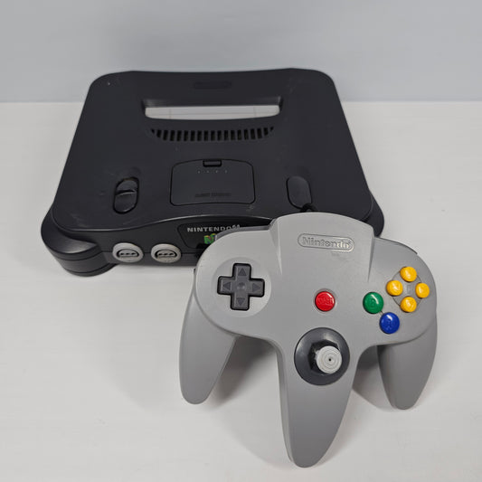 Nintendo 64 N64 Video Game Console NUS-001 Charcoal