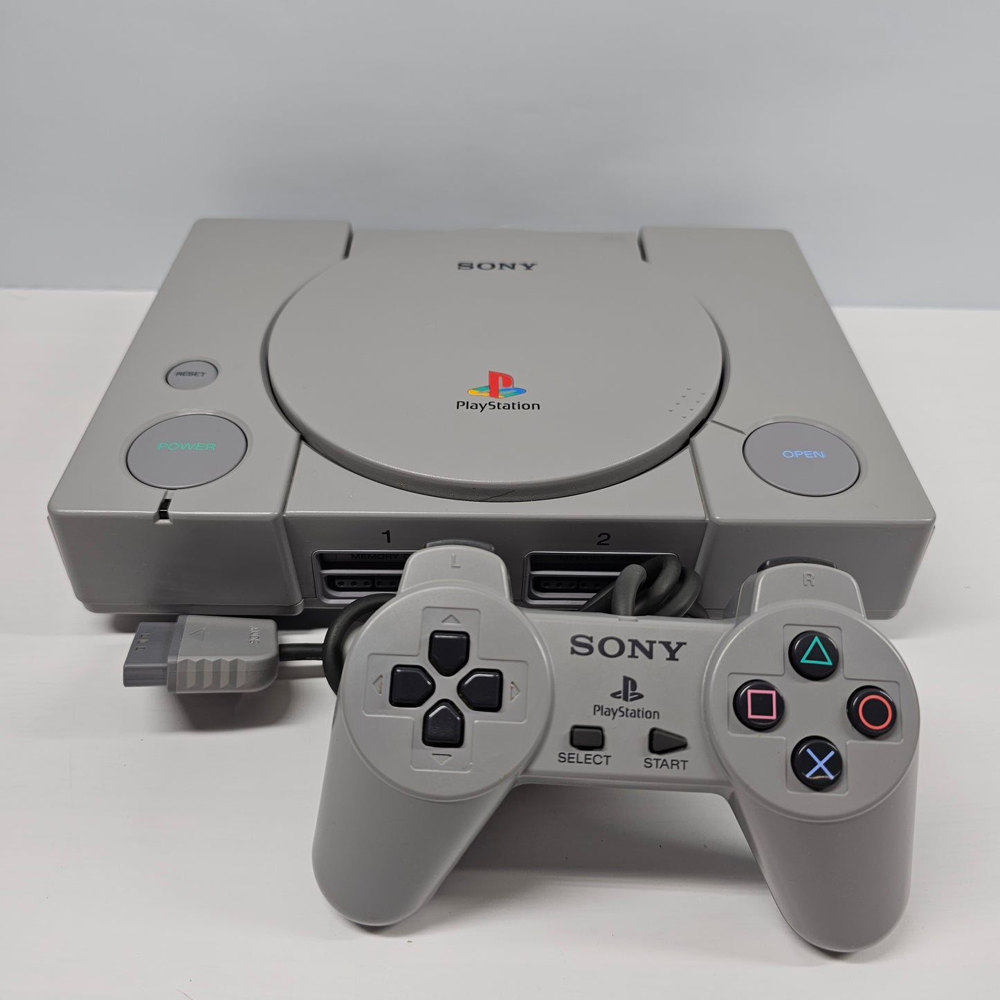 Sony PlayStation 1 PS1 Gray Console Gaming System SCPH-5501