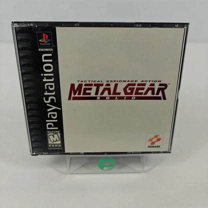 Metal Gear Solid (Sony PlayStation 1 PS1, 1998)
