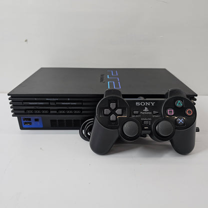 Sony PlayStation 2 PS2 Black Console Gaming System SCPH-30001 CIB