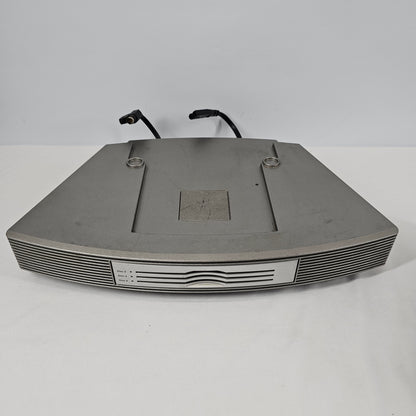 Bose Wave Music System AM/FM Radio and CD Player Silver AWRCC1 With CD Changer