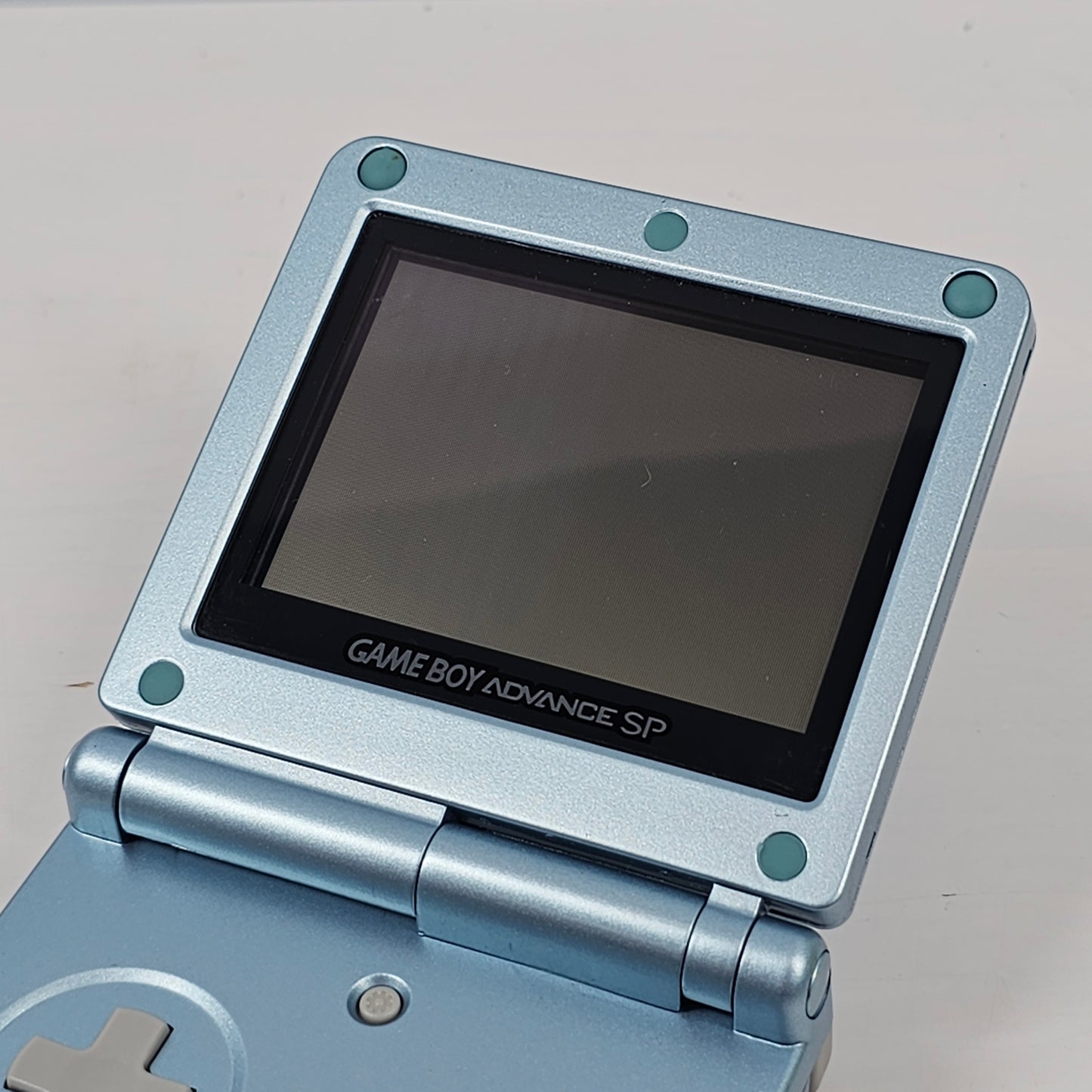 Nintendo Game Boy Advance SP Handheld Game Console Only AGS-001 Powder Blue