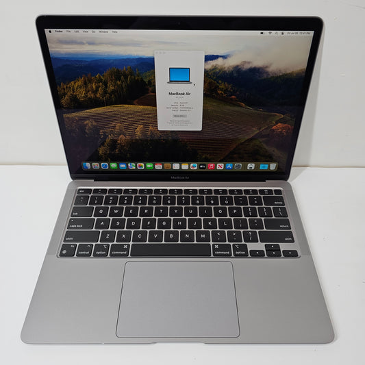 2020 Apple MacBook Air 13" M1 3.2GHz 8GB RAM 256GB SSD Space Gray MGN63LL/A