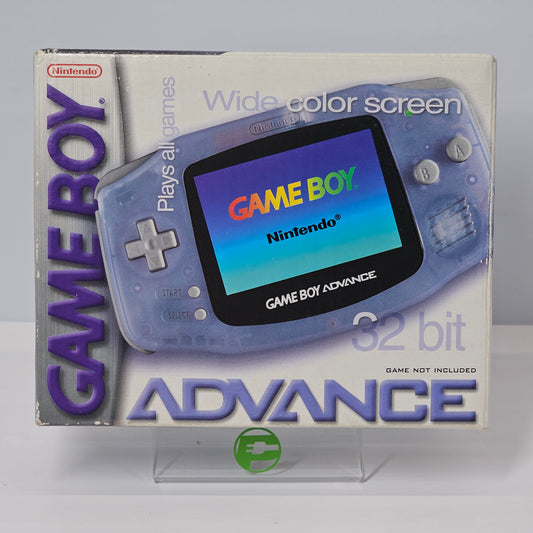 Nintendo Game Boy Advance Handheld Game Console AGB-001 Glacier