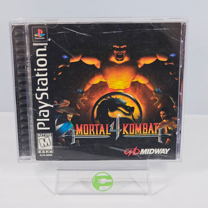 Mortal Kombat 4 (Sony PlayStation 1 PS1, 1998)