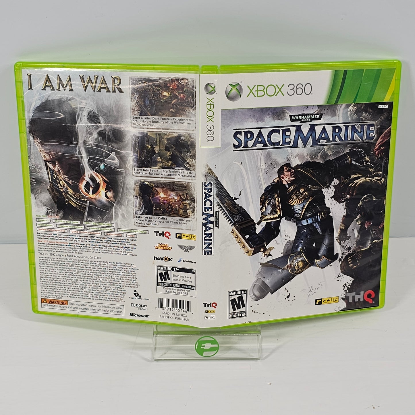 Warhammer 40000: Space Marine (Microsoft Xbox 360, 2011)