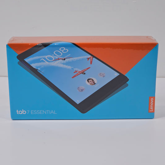 New WiFi Only Lenovo Tab 7 Essential 16GB Black TB-7304F