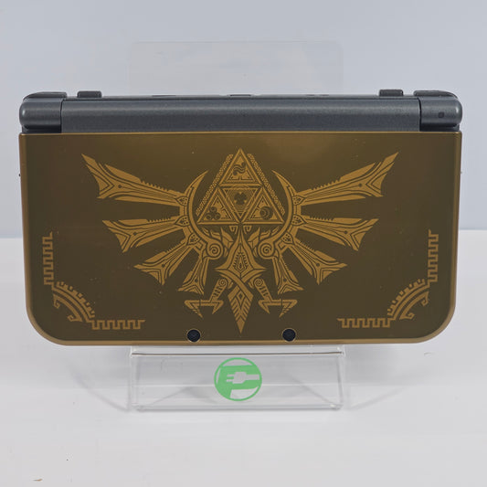 New Nintendo 3DS XL Handheld Game Console Only RED-001 Hyrule Gold Edition