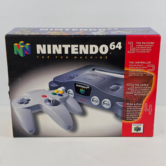 Nintendo 64 N64 Video Game Console NUS-001 Gray