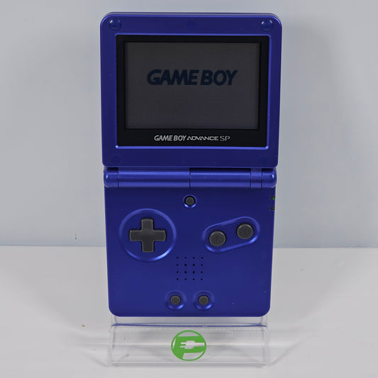 Nintendo Game Boy Advance SP Handheld Game Console Only AGS-001 Cobalt Blue